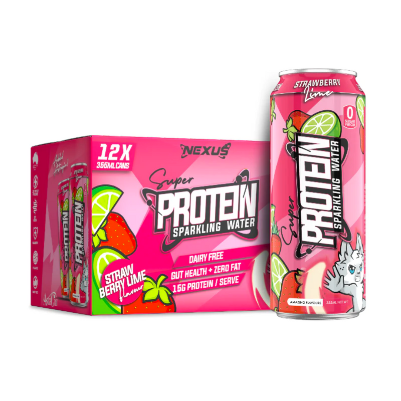 Nexus Sports Super Protein Sparking Water RTD - Nutrition Capital