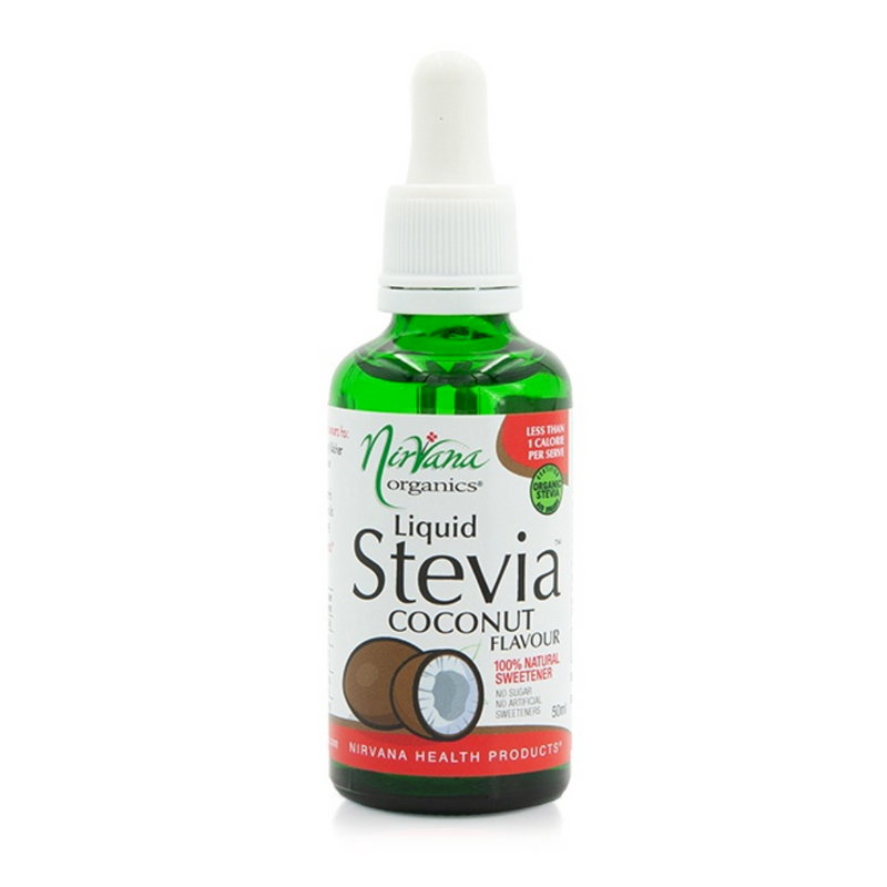 Nirvana Organics Liquid Stevia Drops - Nutrition Capital