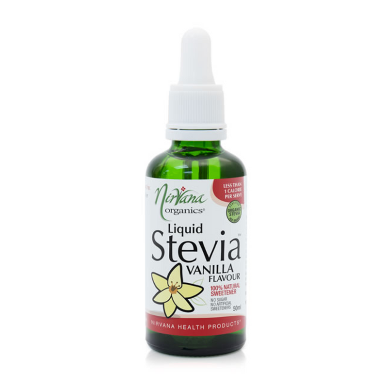 Nirvana Organics Liquid Stevia Drops - Nutrition Capital