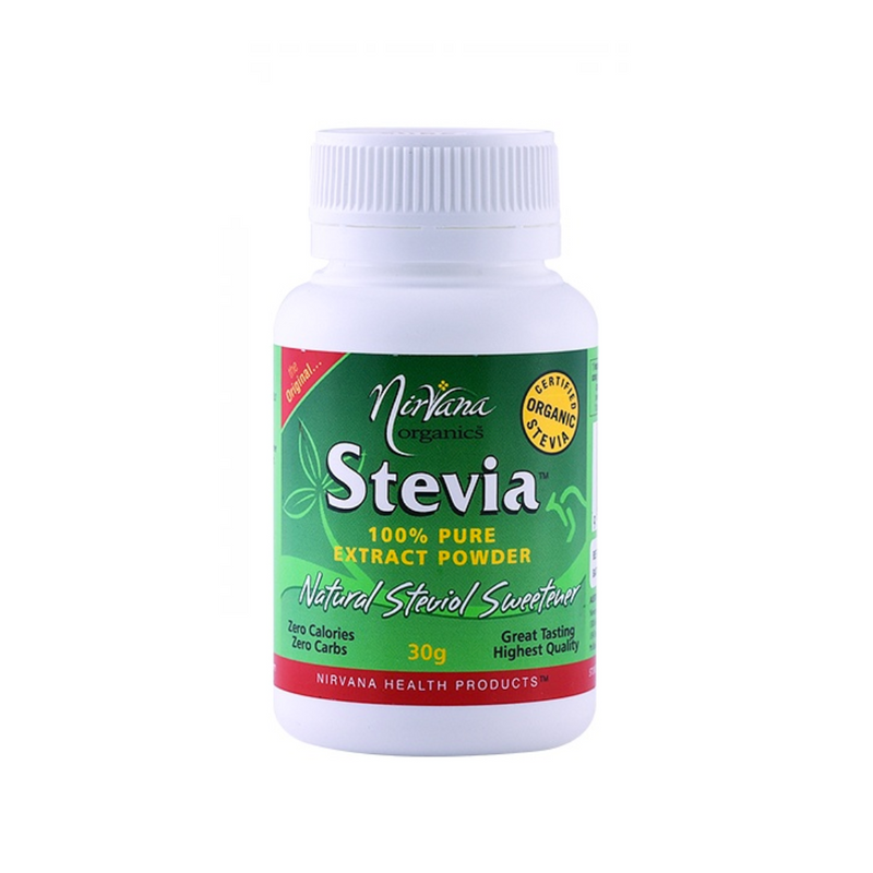 Nirvana Organics Pure Stevia Powder - Nutrition Capital