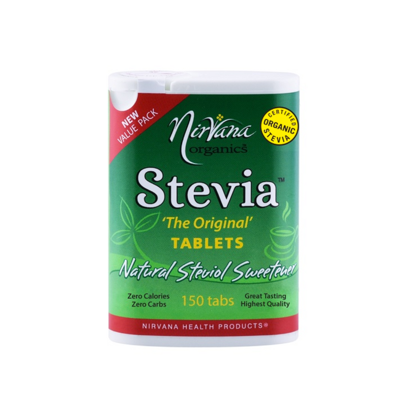 Nirvana Organics Stevia Tablets - Nutrition Capital