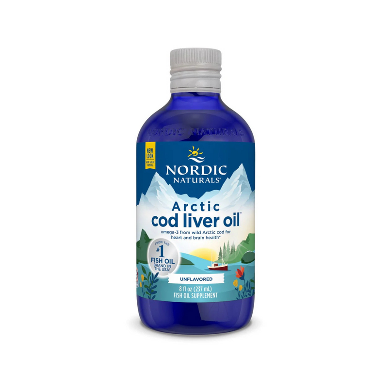 Arctic Cod Liver Oil – Wild-Caught Omega-3 Supplement for Heart & Brain Health