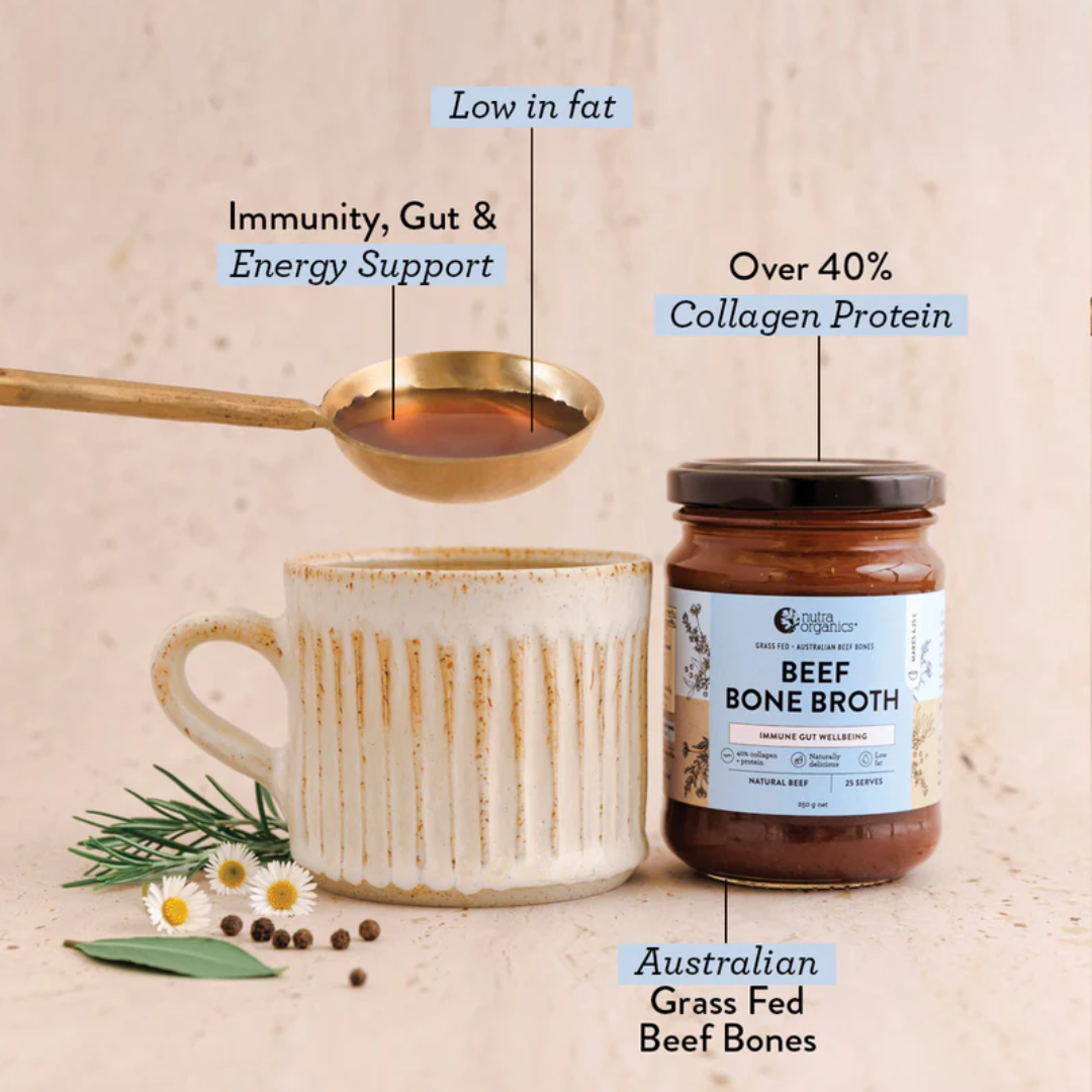 Nutra Organics Beef Bone Broth Concentrate - Nutrition Capital