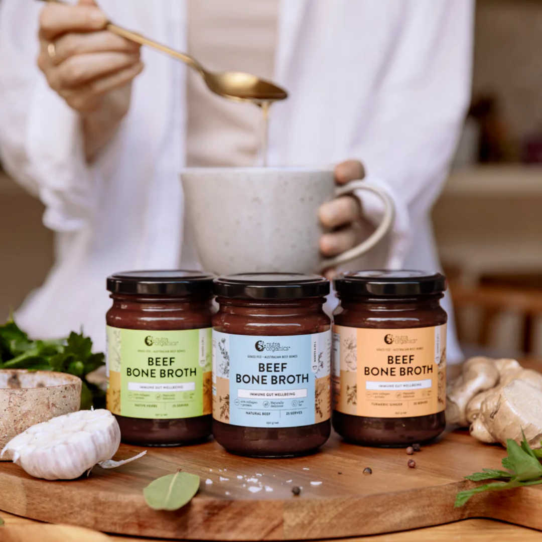 Nutra Organics Beef Bone Broth Concentrate - Nutrition Capital