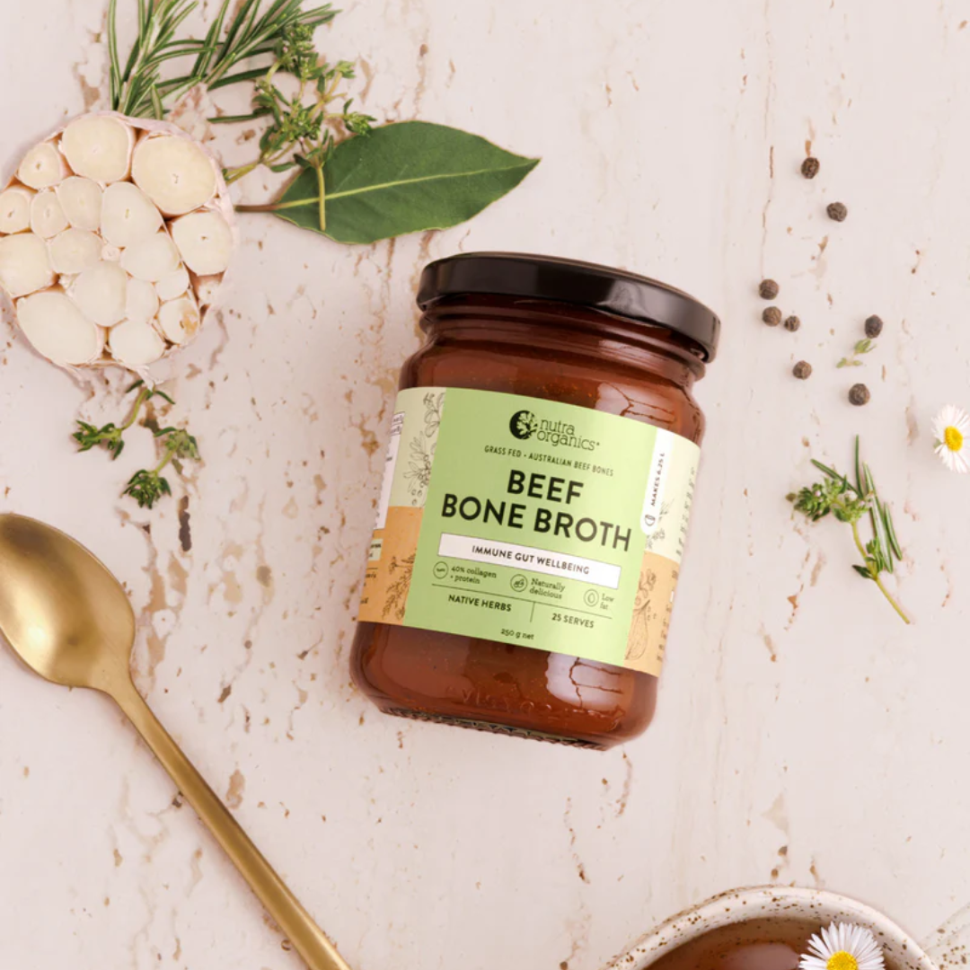 Nutra Organics Beef Bone Broth Concentrate - Nutrition Capital