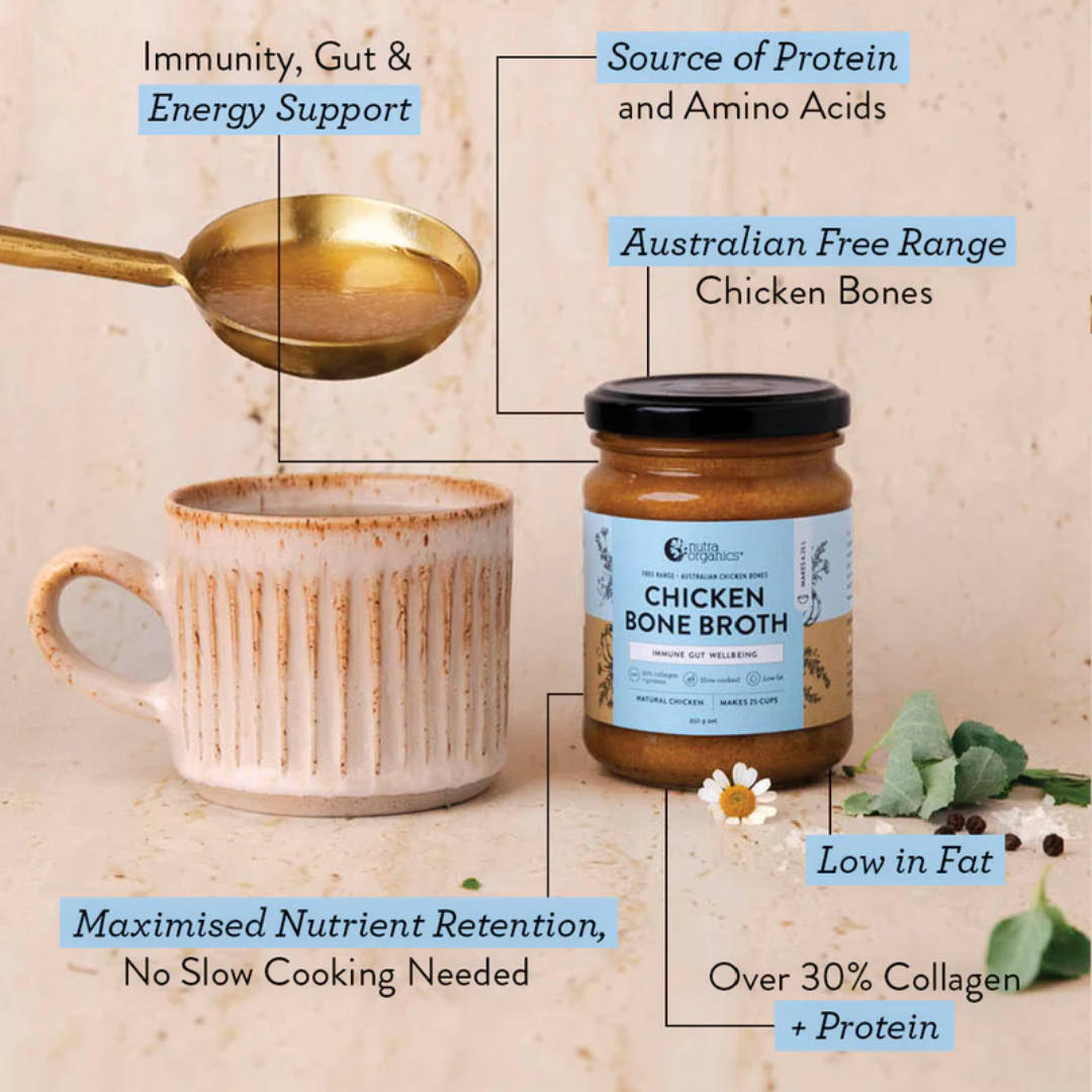 Nutra Organics Chicken Bone Broth Concentrate - Nutrition Capital