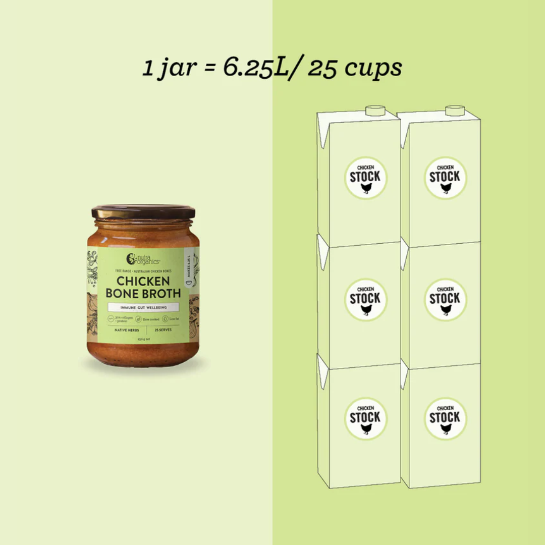 Nutra Organics Chicken Bone Broth Concentrate - Nutrition Capital