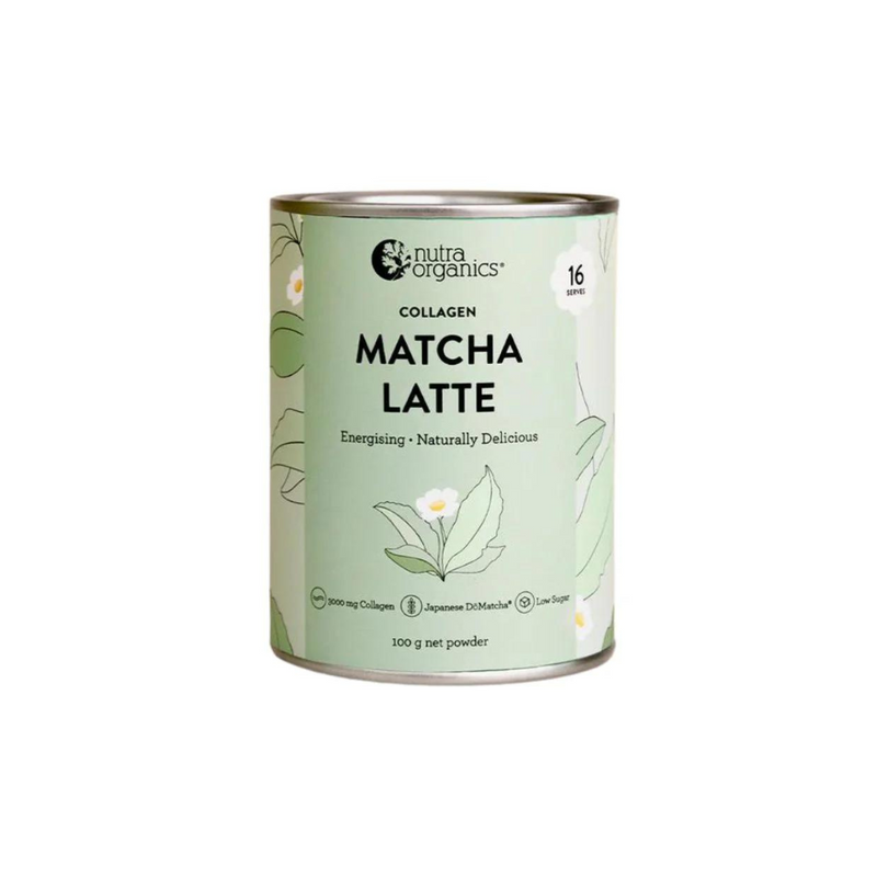 Nutra Organics Collagen Matcha Latte - Nutrition Capital