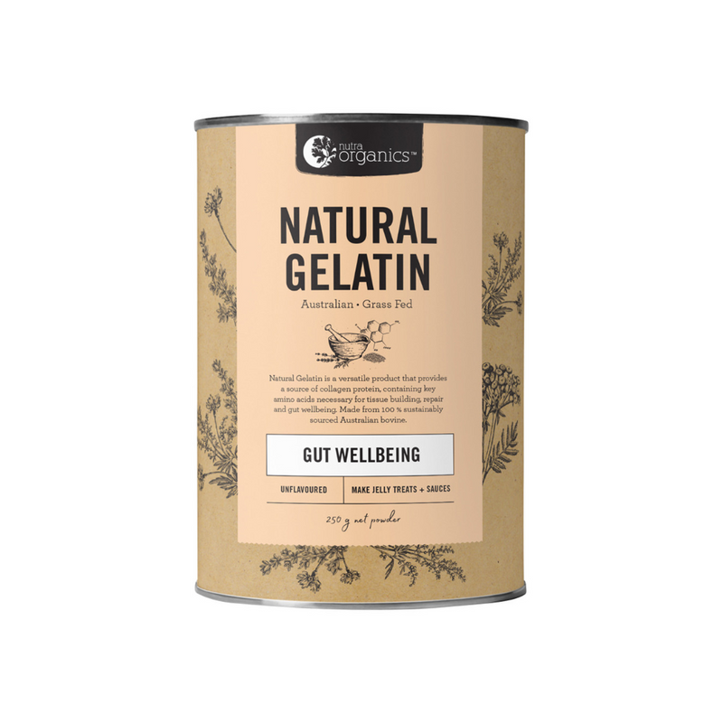 Nutra Organics Natural Gelatin Powder - Nutrition Capital