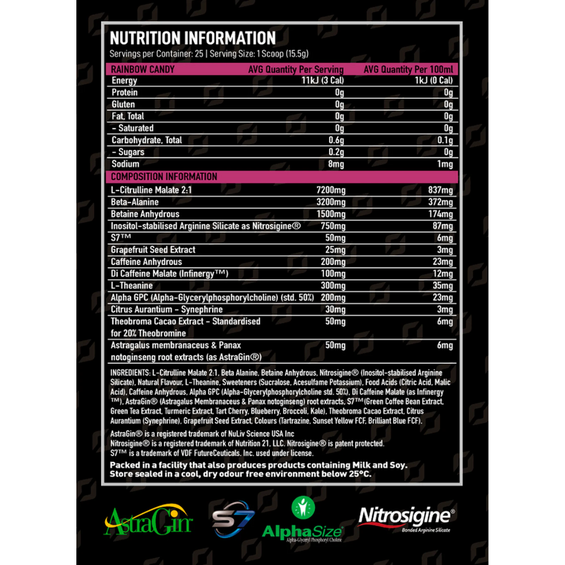Onest Hyperload Pre-workout