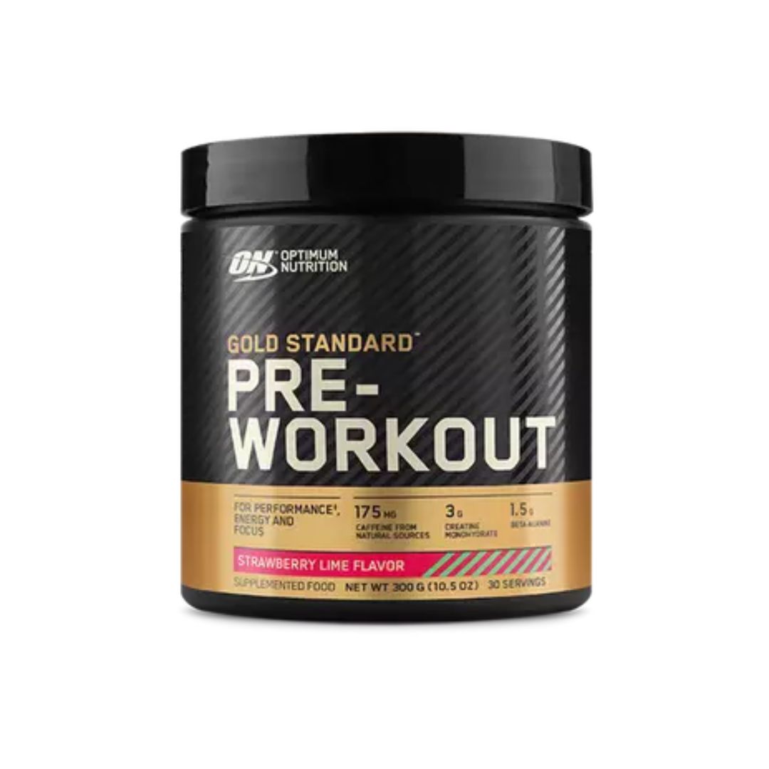Optimum Nutrition Gold Standard Pre-Workout tub – premium pre-workout supplement with CarnoSyn Beta-Alanine and Creatine, available at Nutrition Capital Australia