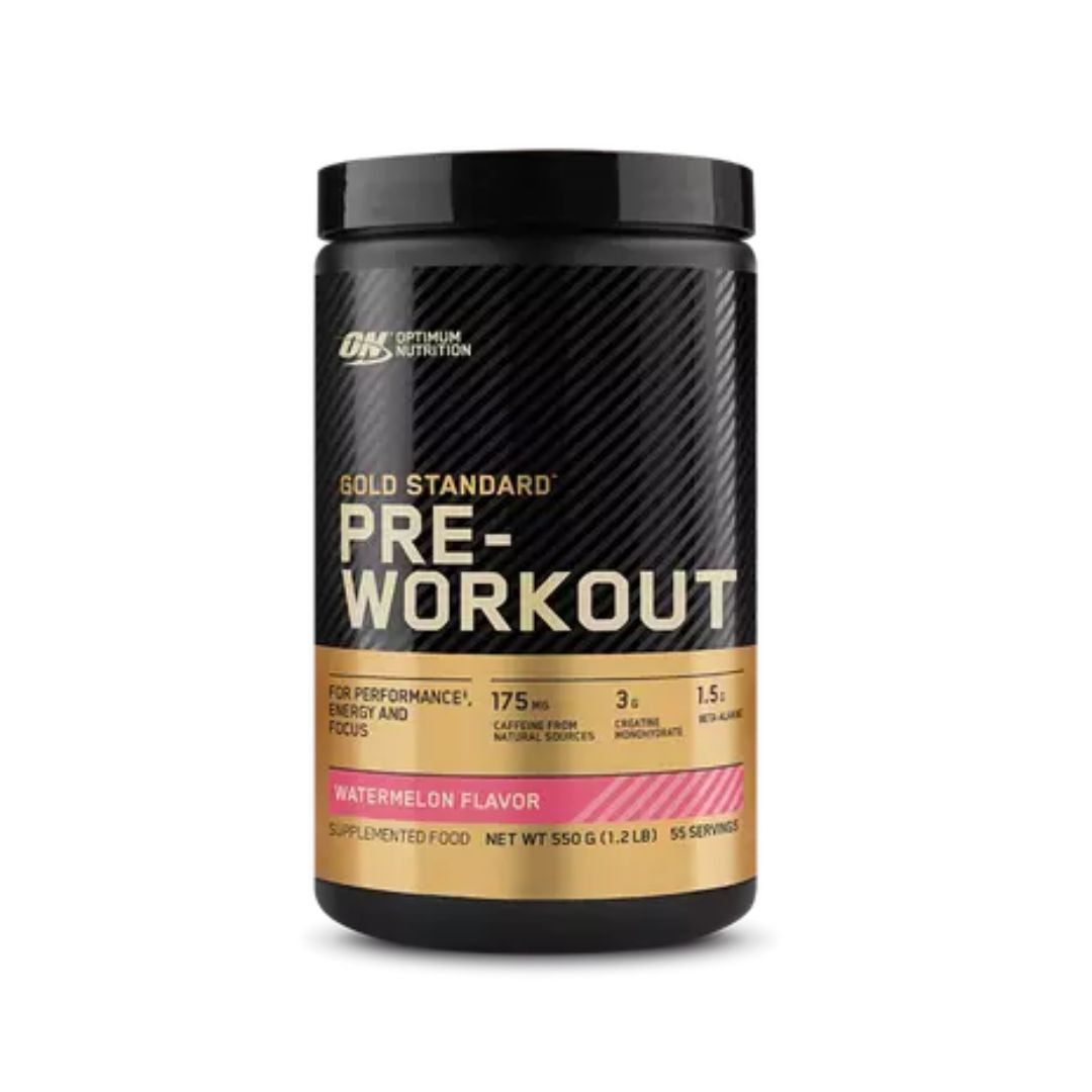 Optimum Nutrition Gold Standard Pre-Workout tub – premium pre-workout supplement with CarnoSyn Beta-Alanine and Creatine, available at Nutrition Capital Australia