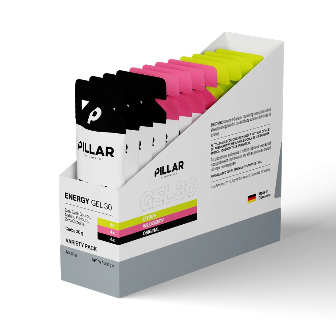 Pillar Performance Energy Gel 30 Variety Pack
