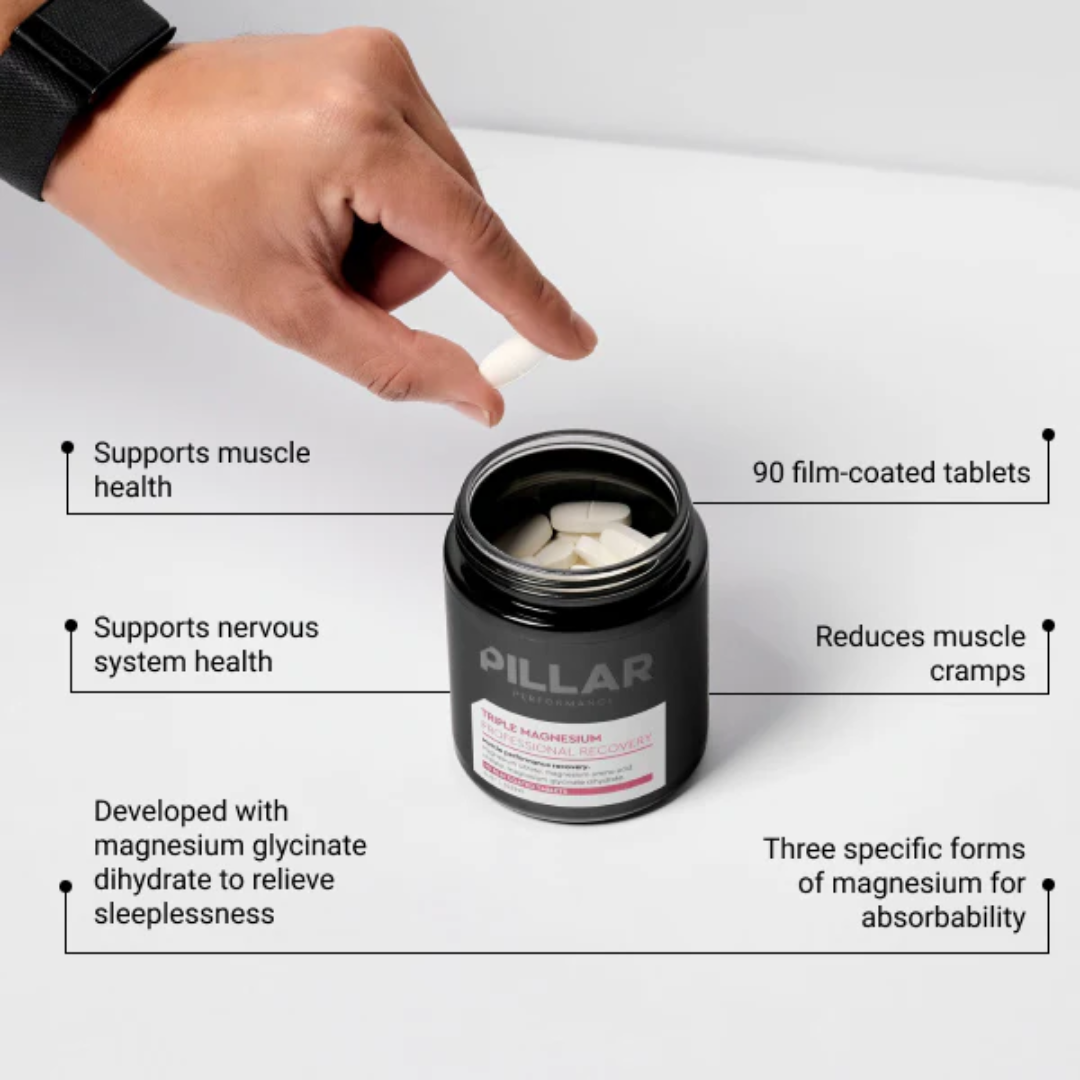 Pillar Performance Triple Magnesium Tablets - Nutrition Capital