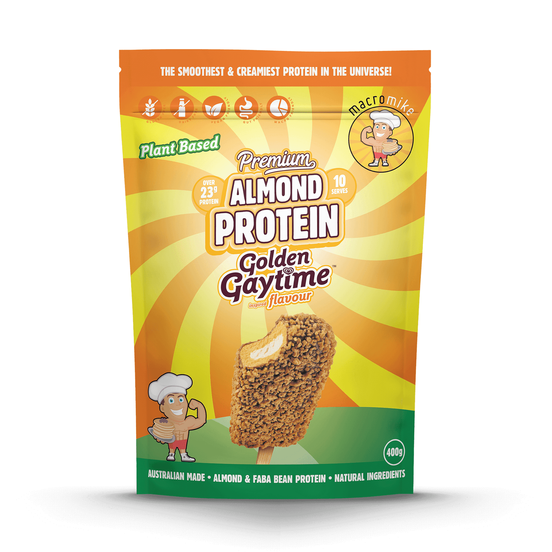 Macro Mike Almond Protein V2 - Nutrition Capital