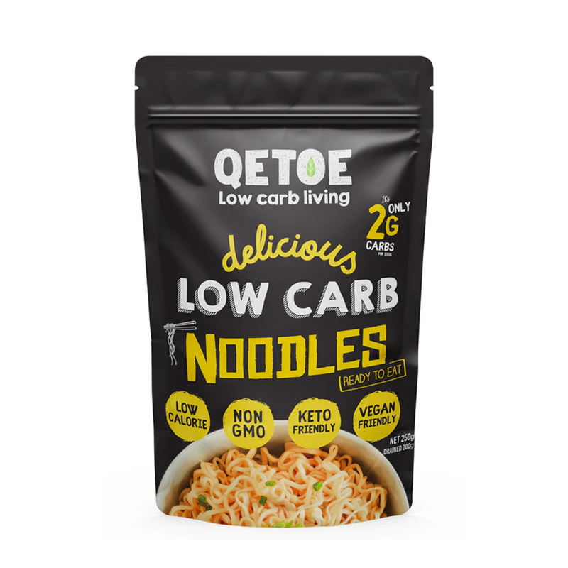 Qetoe Organic Low Carb Noodles - Nutrition Capital
