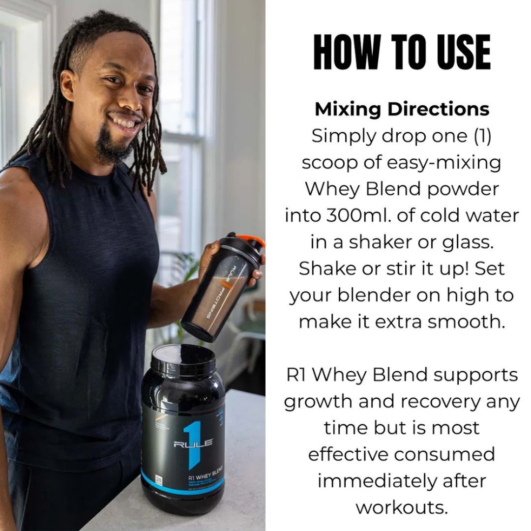 R1 Whey Blend Protein Powder – premium whey protein for lean muscle, recovery & nutrition – Nutrition Capital Australia