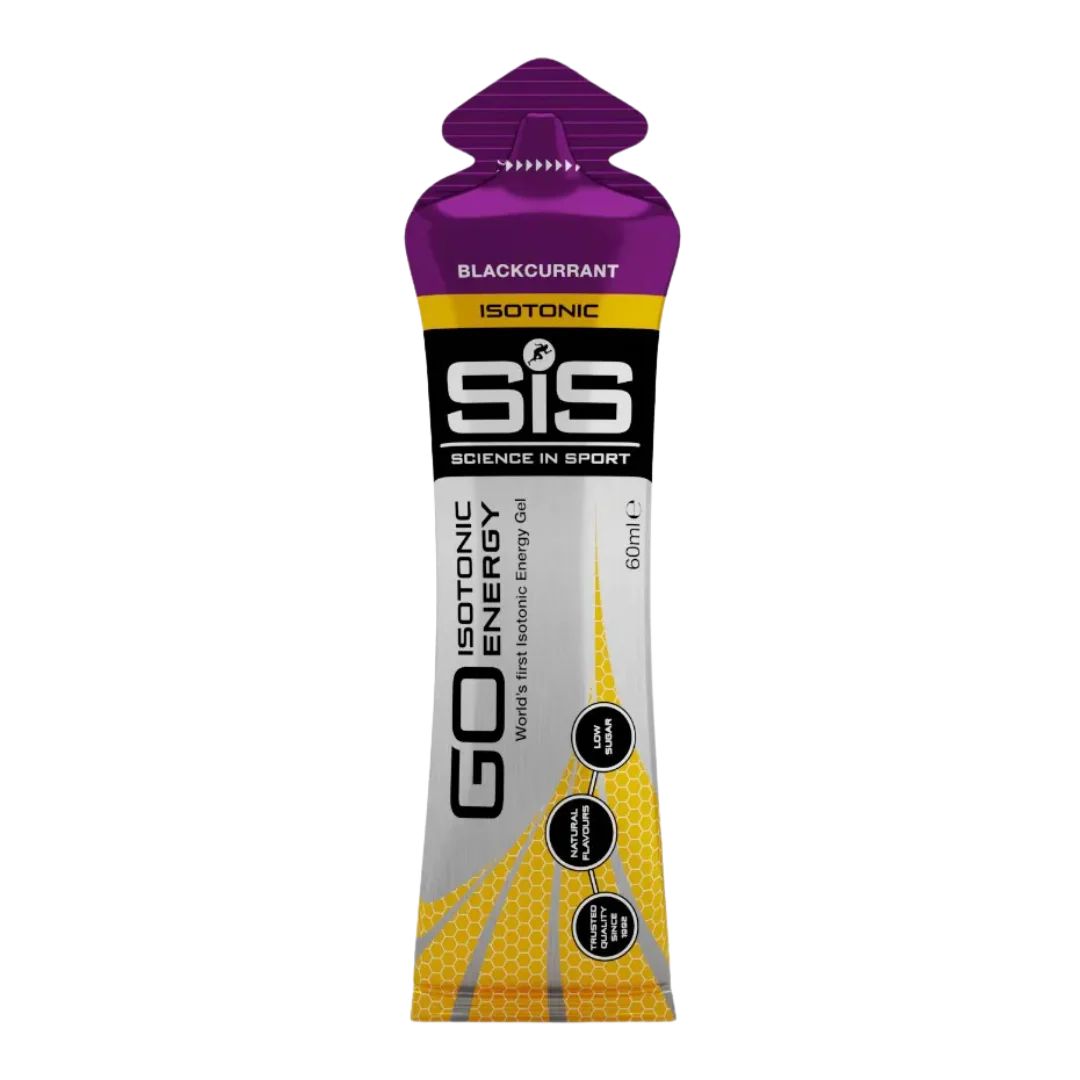 Isotonic energy gel sachets with fast absorbing carbohydrates, electrolytes and caffeine for endurance performance and sports nutrition in Australia