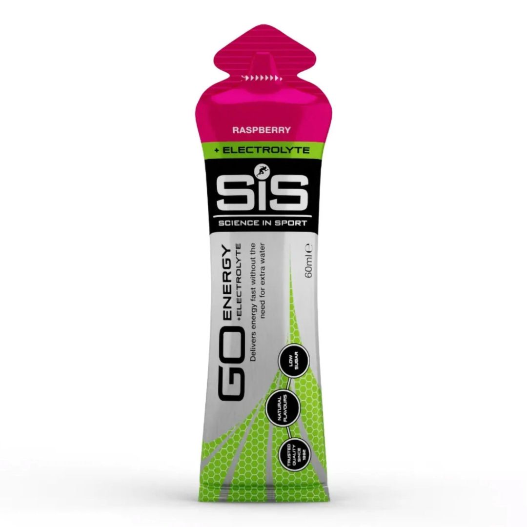 Isotonic energy gel sachets with fast absorbing carbohydrates, electrolytes and caffeine for endurance performance and sports nutrition in Australia