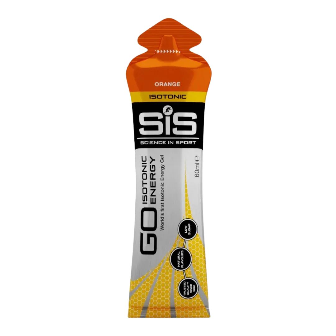 Isotonic energy gel sachets with fast absorbing carbohydrates, electrolytes and caffeine for endurance performance and sports nutrition in Australia