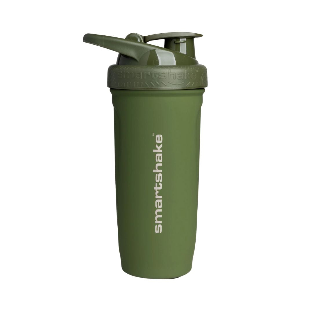 Smart Shaker Reforce Stainless Steel Shaker Bottle – durable leak-proof protein shaker for gym and fitness, available at Nutrition Capital Australia.