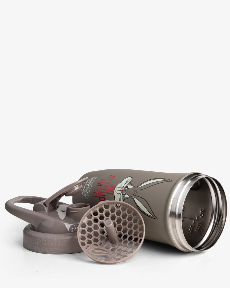 Smart Shake Reforce Looney Tunes stainless steel protein shaker with leak-proof lid