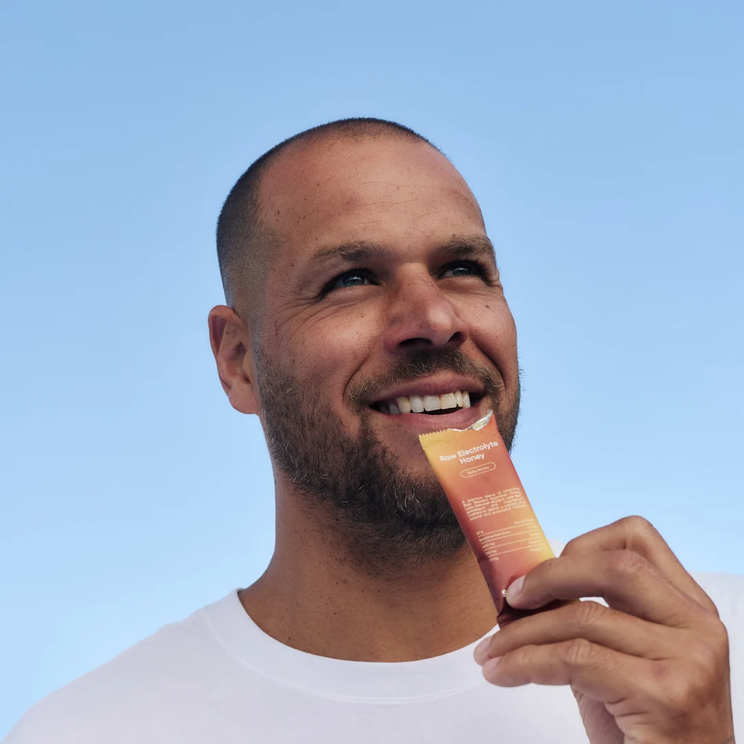 Sodii Raw Electrolyte Honey natural carbohydrate and electrolyte gel with Western Australian Marri honey