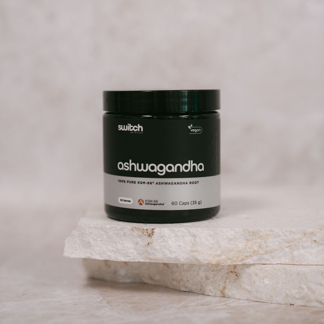 Switch Nutrition Ashwagandha (KSM-66) - Nutrition Capital