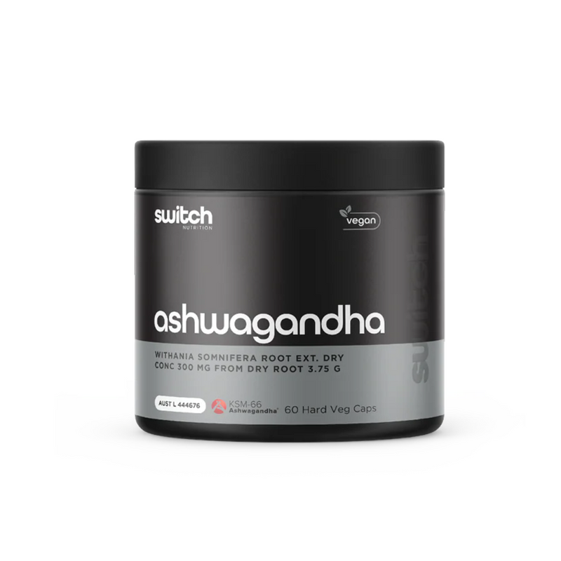 Switch Nutrition Ashwagandha (KSM-66) - Nutrition Capital