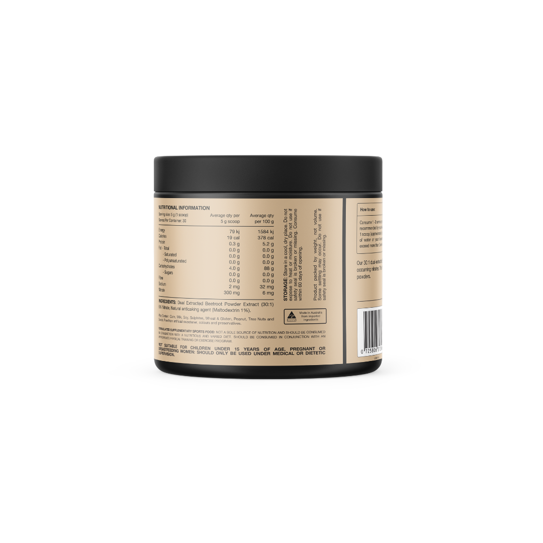 Switch Nutrition Triple Strength Beetroot Extract – 6% nitrates performance supplement, 30:1 beetroot powder, available at Nutrition Capital Australia