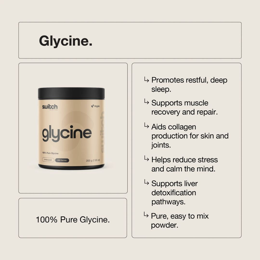 Switch Nutrition L-Glycine - Nutrition Capital