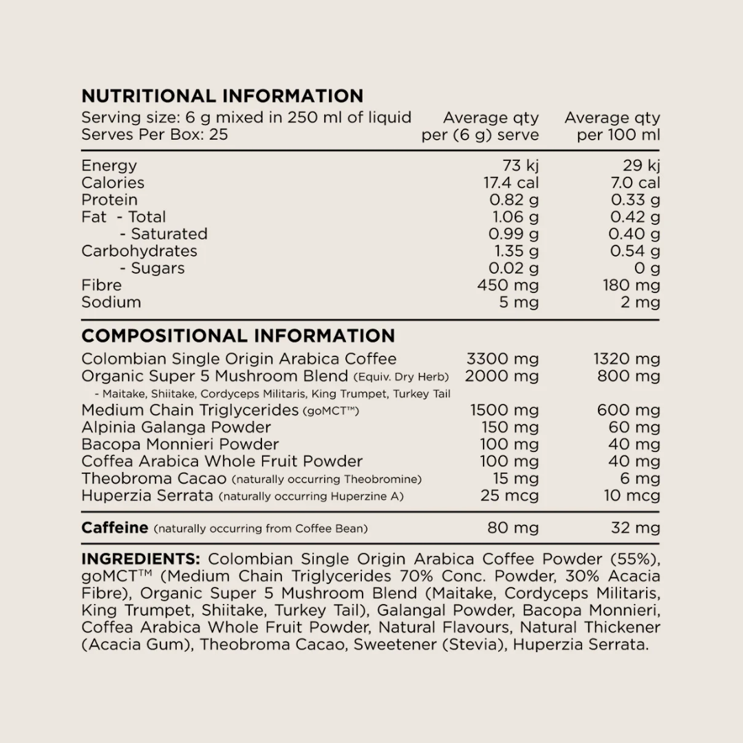 Switch Nutrition Coffee Switch - Nutrition Capital