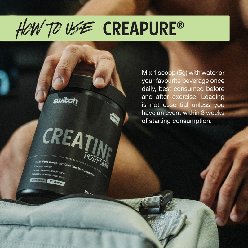 Switch Nutrition Perform CreaPure Creatine - Nutrition Capital
