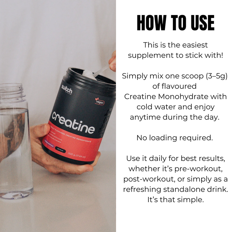 Switch Nutrition Flavoured Creatine