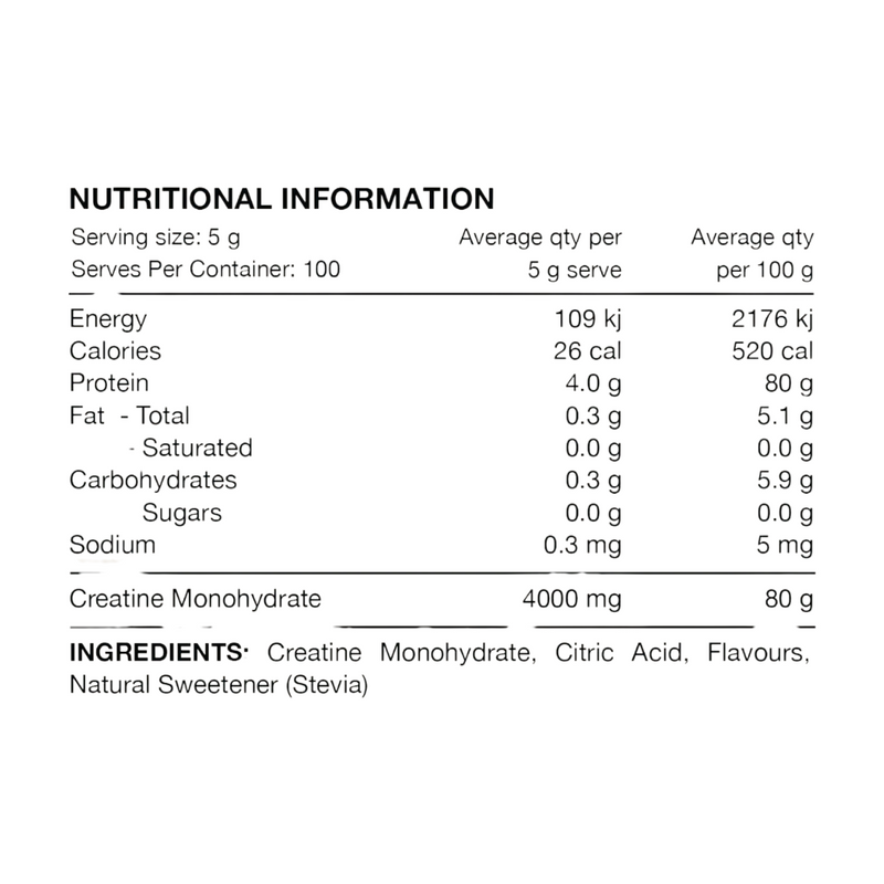 Switch Nutrition Flavoured Creatine