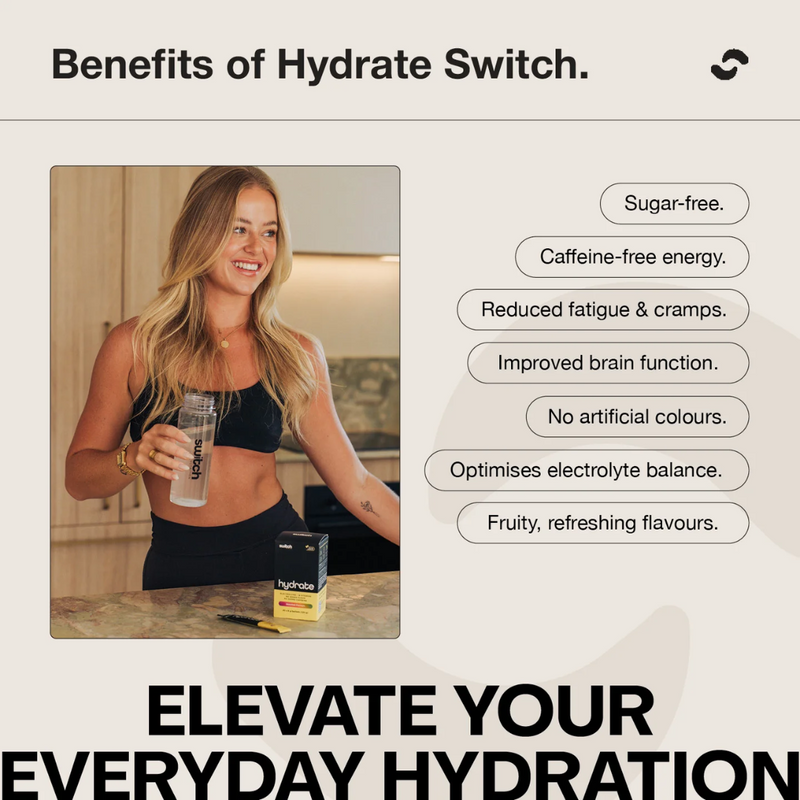 Switch Nutrition Hydrate Sachets - Nutrition Capital
