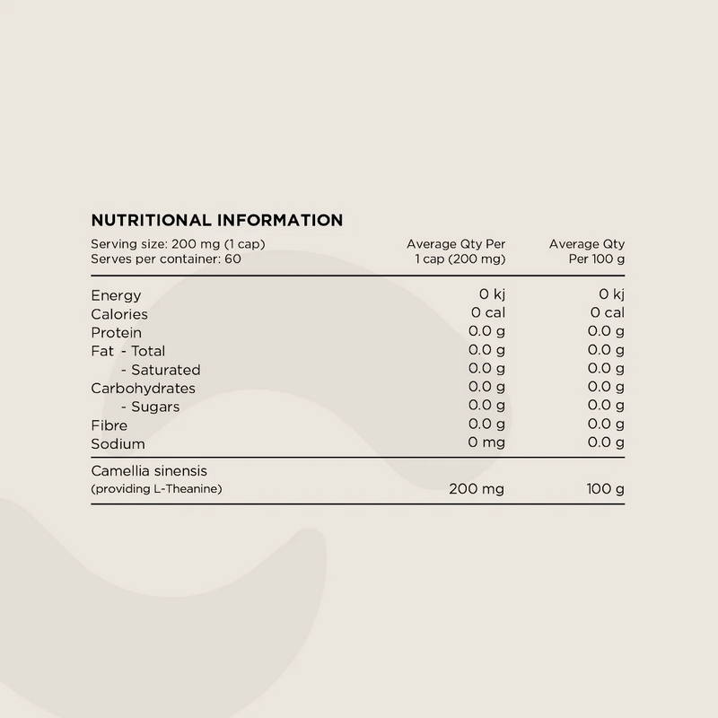 Switch Nutrition L-Theanine (Green Tea Extract) - Nutrition Capital