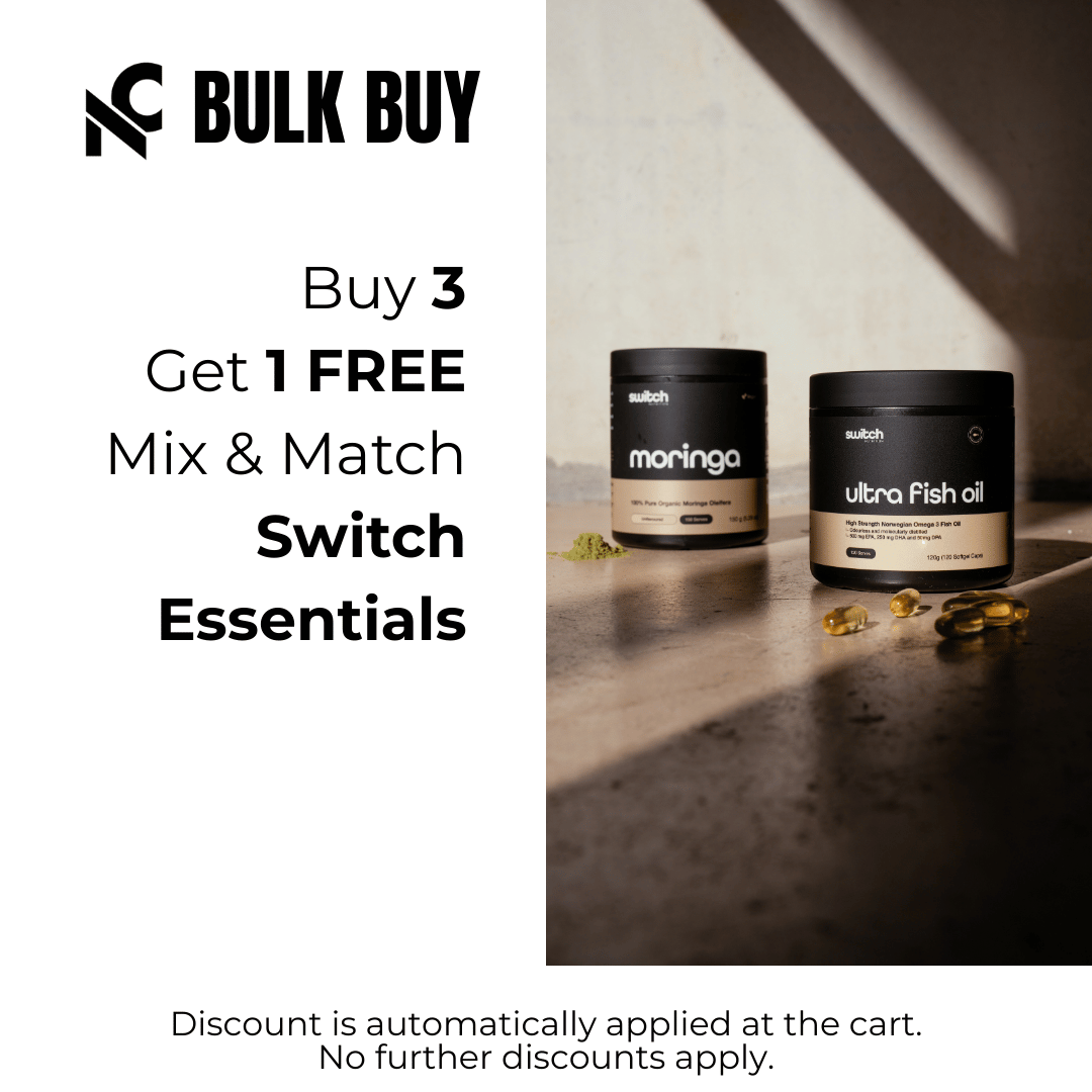 Switch Nutrition Saffron + Rhodiola