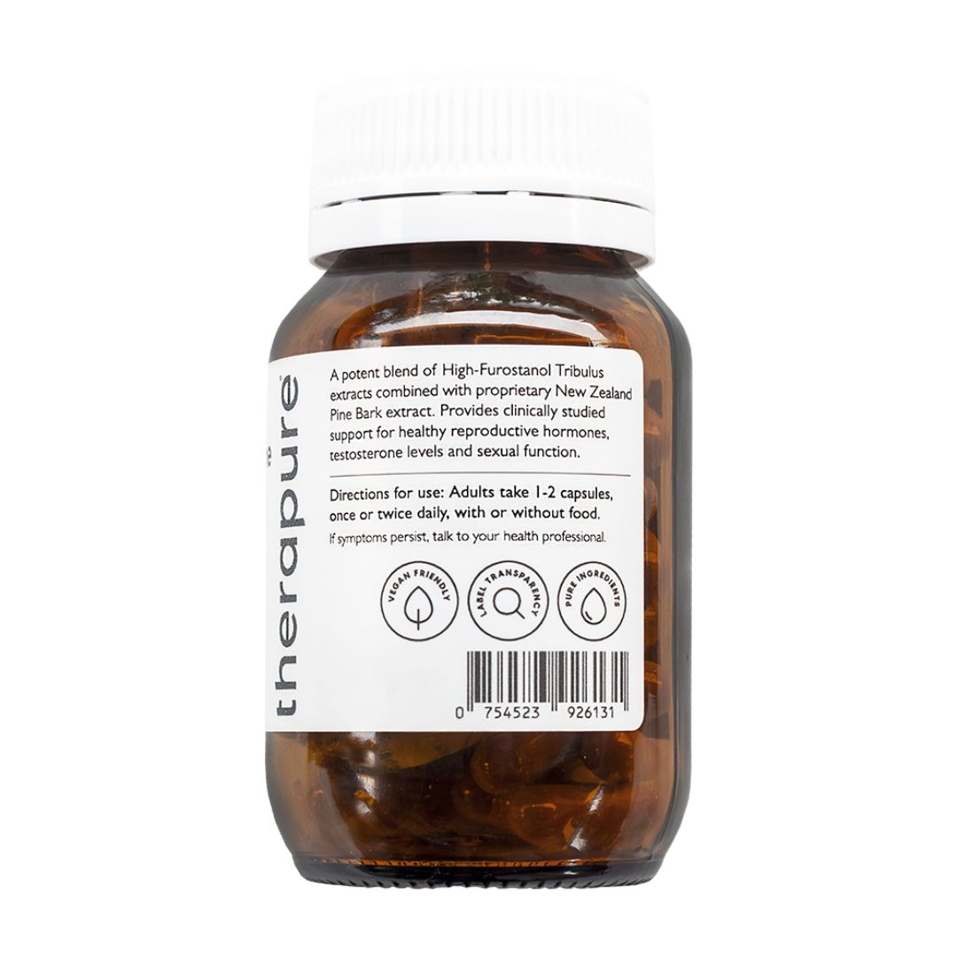 TheraPure my Testosterone AUST L 462310 Tribulus and Maritime Pine Bark capsule supplement from Nutrition Capital Australia
