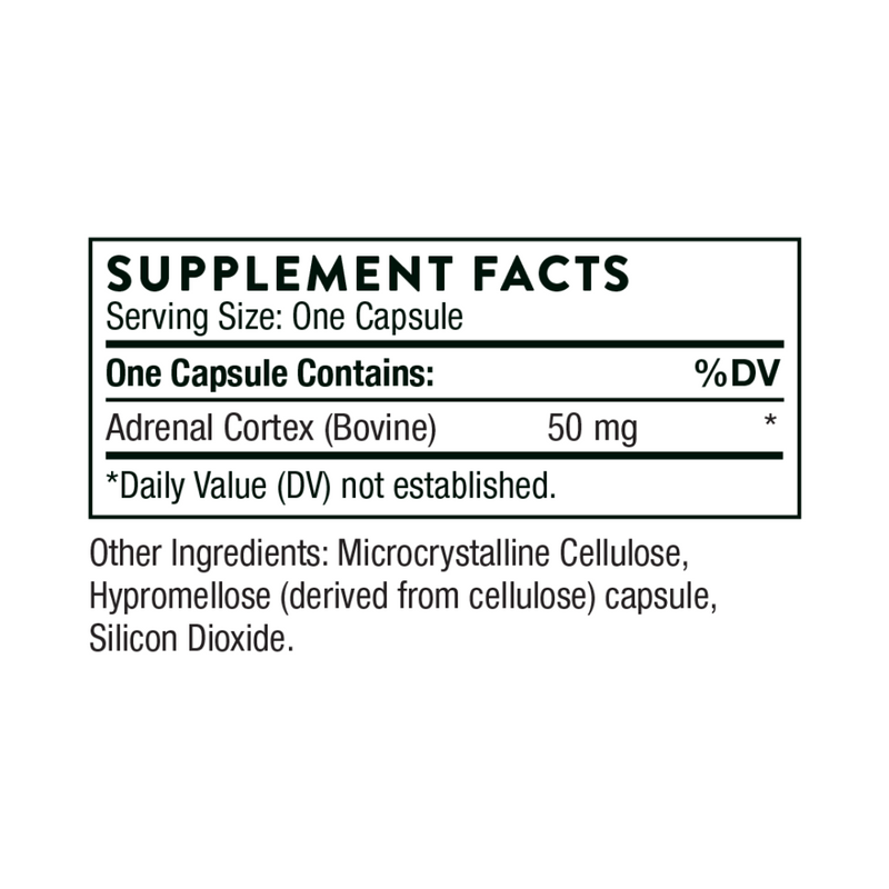 Thorne Adrenal Cortex - Nutrition Capital