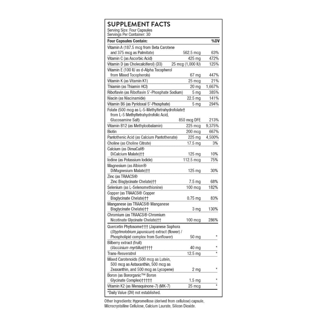 Thorne Advanced Nutrients