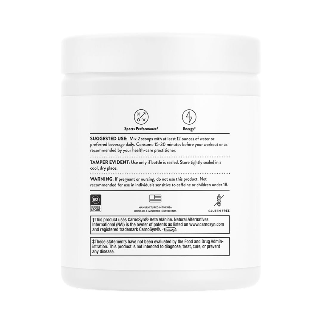 Thorne Advanced Pre-Workout powder rainbow sherbet flavour supplement for energy focus endurance NSF Certified Sport Australia