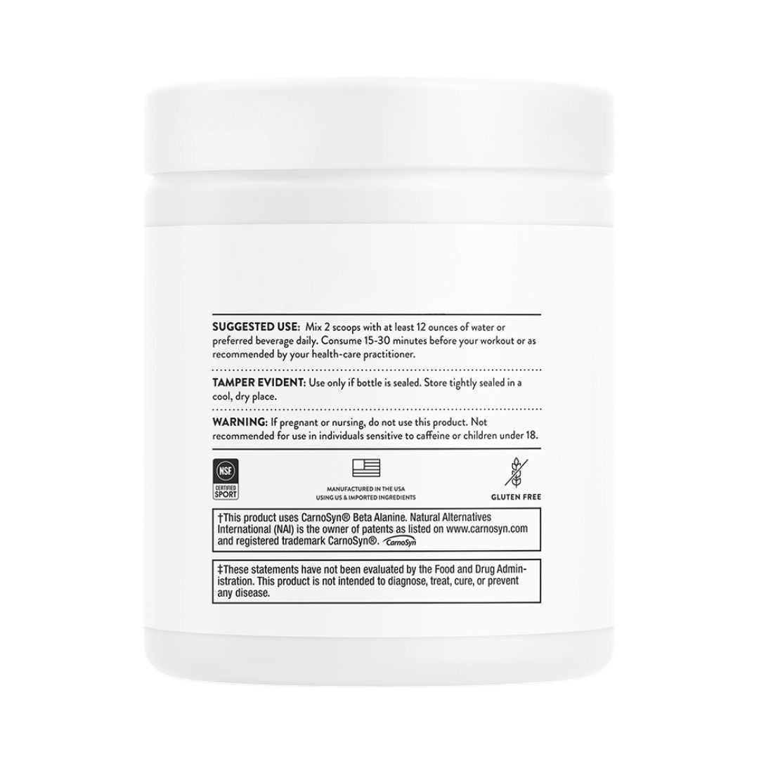 Thorne Advanced Pre-Workout powder rainbow sherbet flavour supplement for energy focus endurance NSF Certified Sport Australia