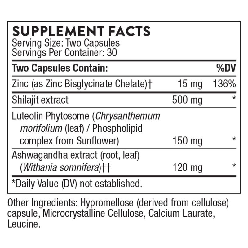 Thorne Advanced Testosterone Support - Nutrition Capital