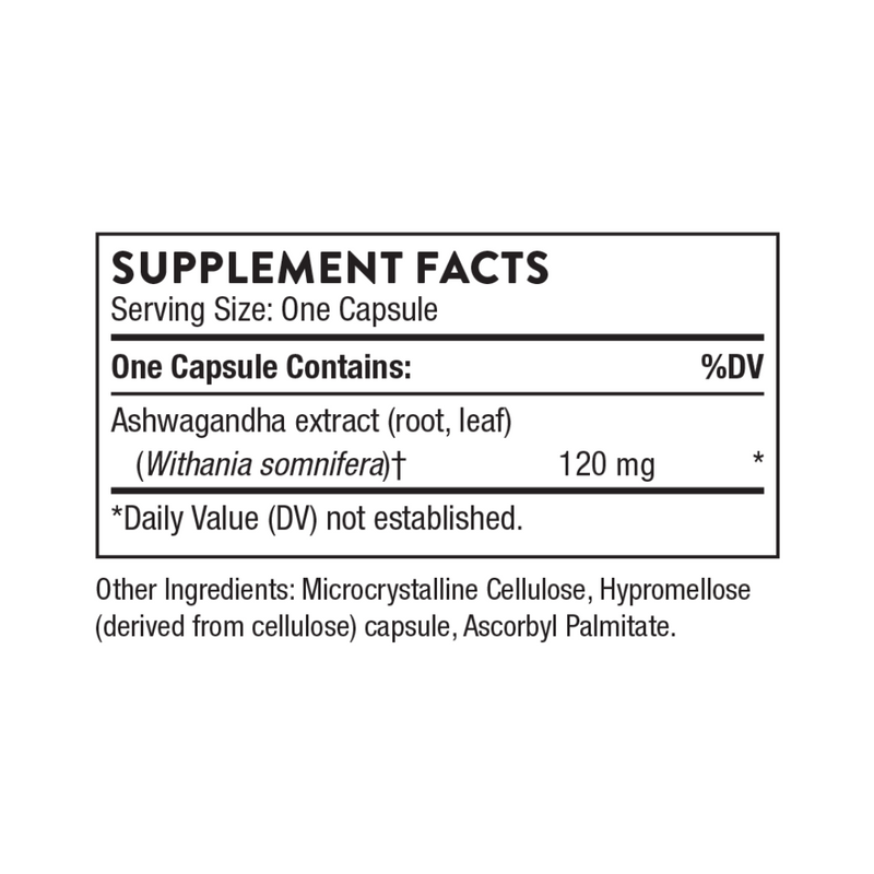 Thorne Ashwagandha - Nutrition Capital