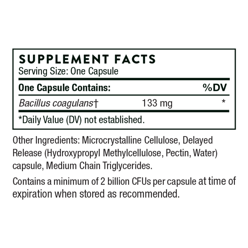 Thorne Bacillus Coagulans - Nutrition Capital