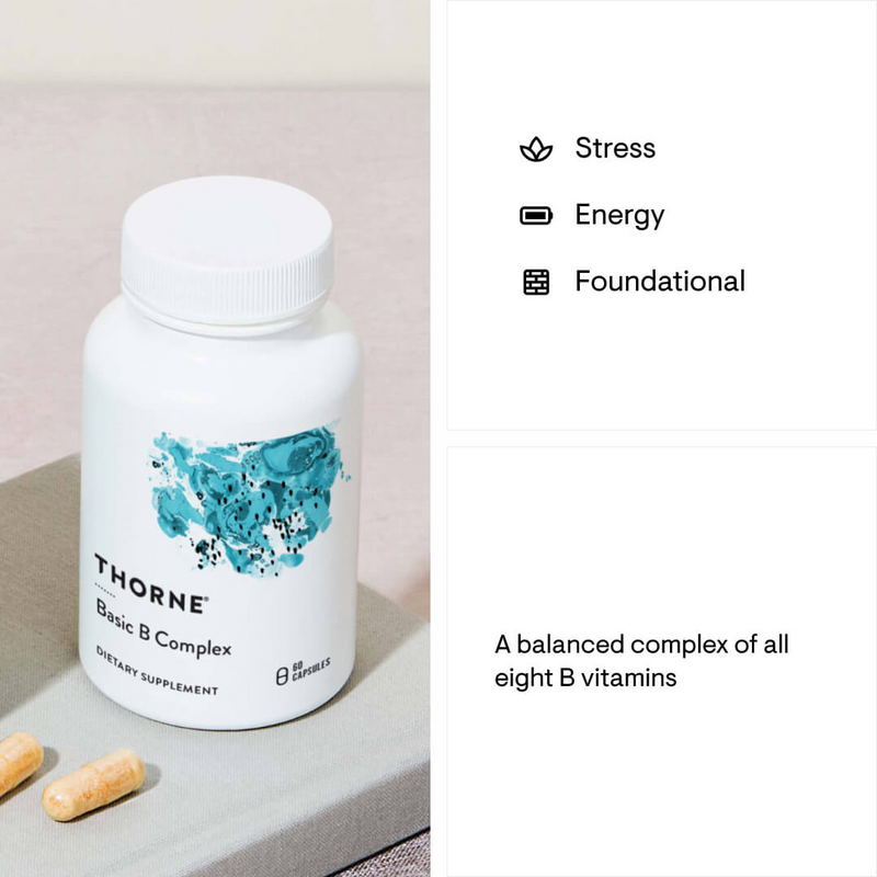 Thorne Basic B Complex - Nutrition Capital