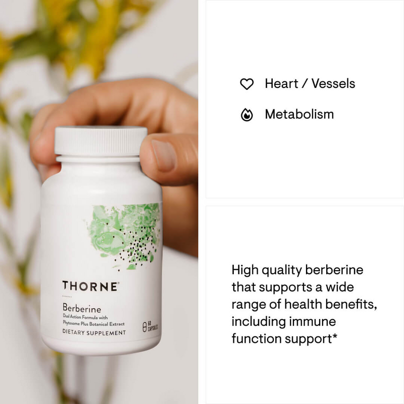 Thorne Berberine (Dual Action) - Nutrition Capital