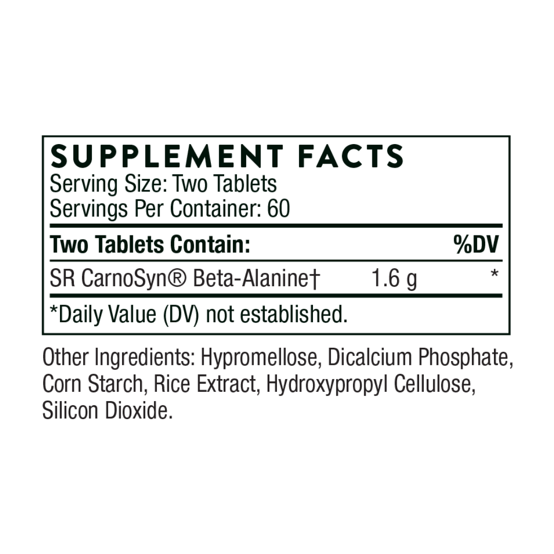 Thorne Beta Alanine-SR - Nutrition Capital