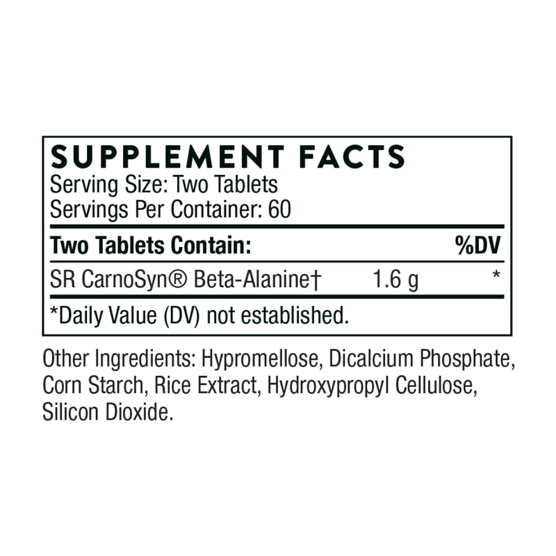 Thorne Beta Alanine-SR - Nutrition Capital